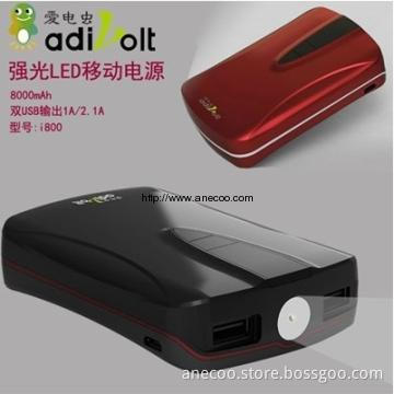 AdiVolt Power Bank 8000mAh Backup Battery Manufacturer